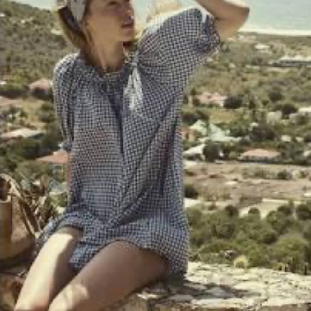 Doen Blue Mini Dress
